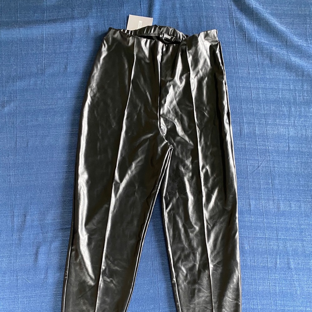 Missguided Leather Skinny Pants *new with tags*